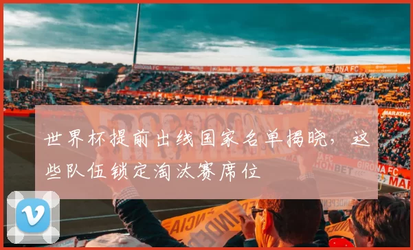 世界杯提前出线国家名单揭晓，这些队伍锁定淘汰赛席位