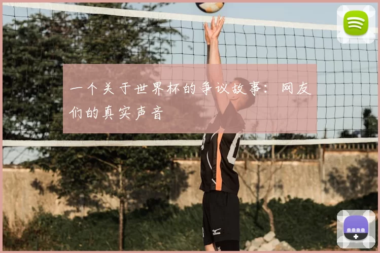 一个关于世界杯的争议故事:网友们的真实声音