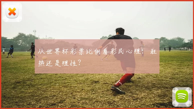 从世界杯彩票比例看彩民心理：狂热还是理性？